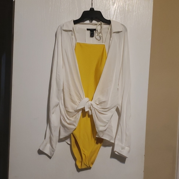 Forever 21 Other - Never worn before bathing suit w/ coverup
